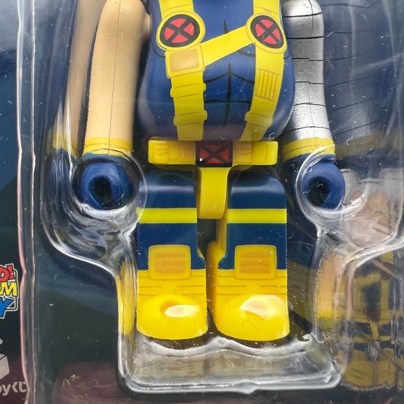 Bearbrick Marvel X-Men CABLE Medicom 100% Figure From Japan Lottery - Picture 5 of 5